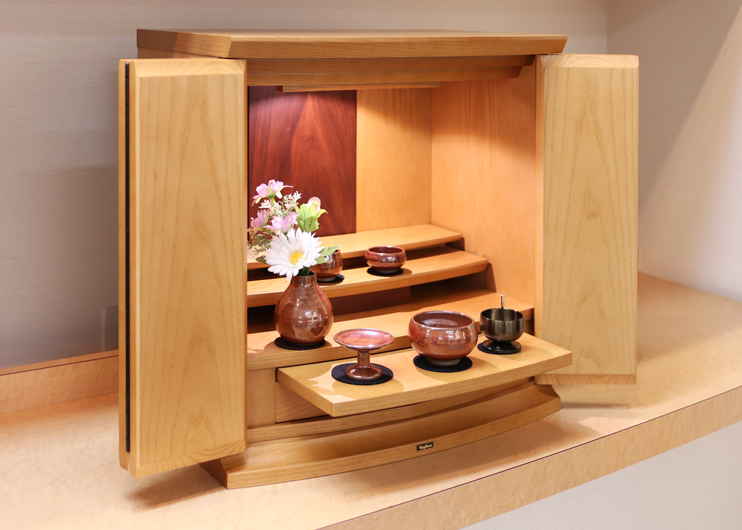 ギャラリーメモリア静岡の小さい仏壇